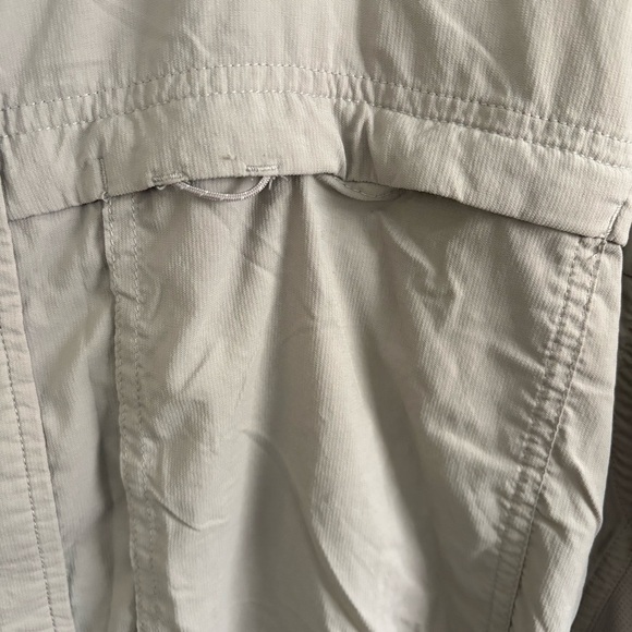 REI Co-Op Men's Tan Button Down Shirt Vented Mesh Nylon Rugged Hiking XXL Active - Picture 13 of 16